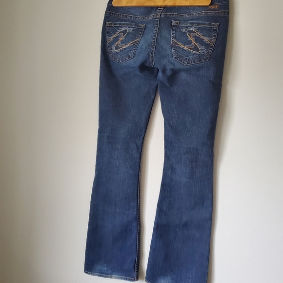 Silver jeans flare "Tuesday" - Picture 2 of 4